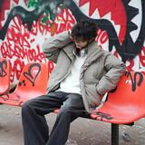 (网络图慎用有大货)新出S号立领PU皮棉服皮棉服313B-Y666-P70，男装棉衣，星座313B