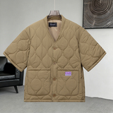 韩版潮流情侣中袖棉服男女同款保暖外套潮313B-NC25318-P60，男装棉衣，星座313B