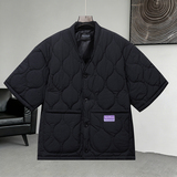 韩版潮流情侣中袖棉服男女同款保暖外套潮313B-NC25318-P60，男装棉衣，星座313B