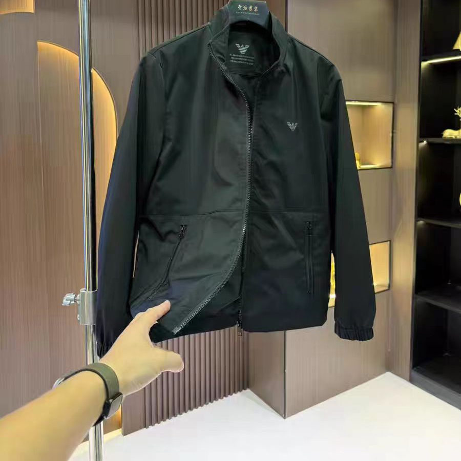 (网络图慎用有大货)立领商务休闲小标轻奢单款夹克313B-JK188-P90,男装夹克,星座313B