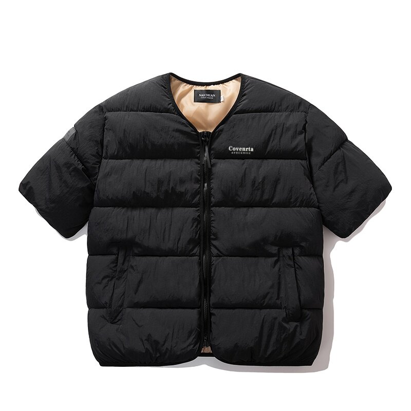 韩版潮流情侣中袖棉服男女同款保暖外套潮313B-NC25319-P60,男装棉衣,星座313B