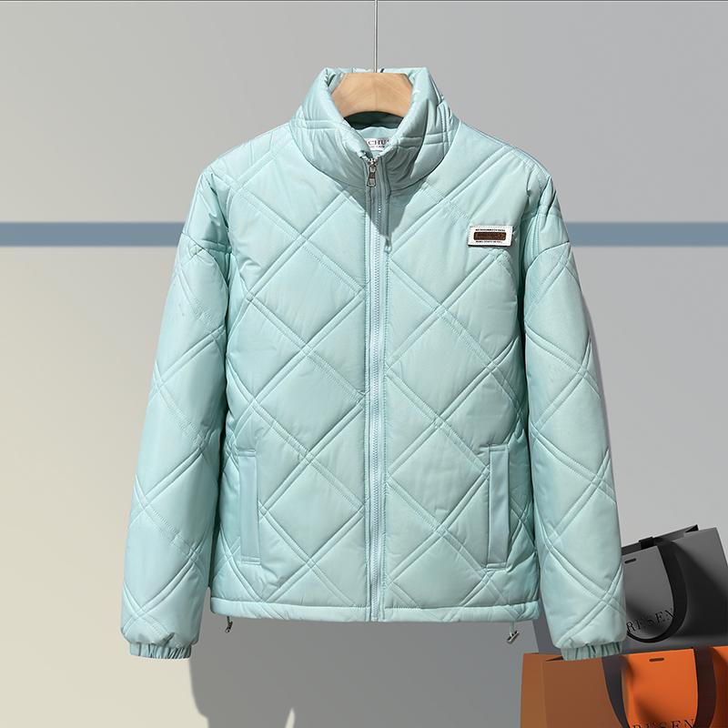 美式复古宽松保暖男生加厚情侣款冬季英伦立领棉服313B-NC359-P60,男装棉衣,星座313B