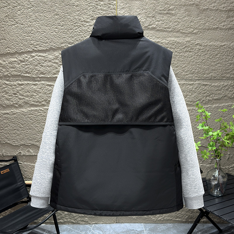 休闲马甲防水马甲坎肩立领迷彩潮范保暖加厚坎肩313B-ML019-P80,男装背心/马甲,星座313B