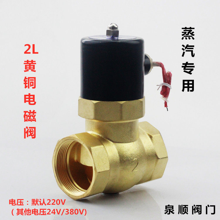 黄铜蒸汽电磁阀常闭电磁阀欣盛