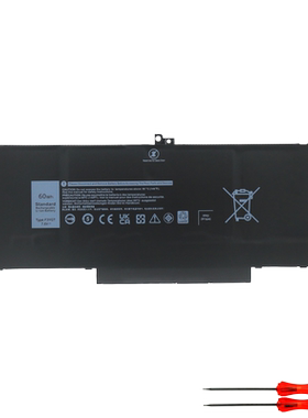 戴尔 Latitude E7280 7290 7380 7390 7480 7490 F3YGT笔记本电池