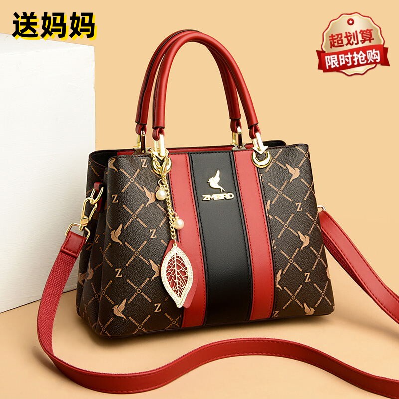品牌大气真皮女士手提包高级感包包2025新款女包时尚百搭送妈妈包