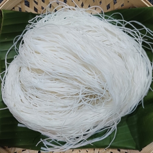 云南德宏特产细米线细早点新鲜撒撇米线撇苤原料  包邮