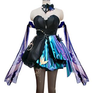 刻晴cos袜子 原神cos 刻晴丝袜 霓裾翩跹cosplay女丝袜