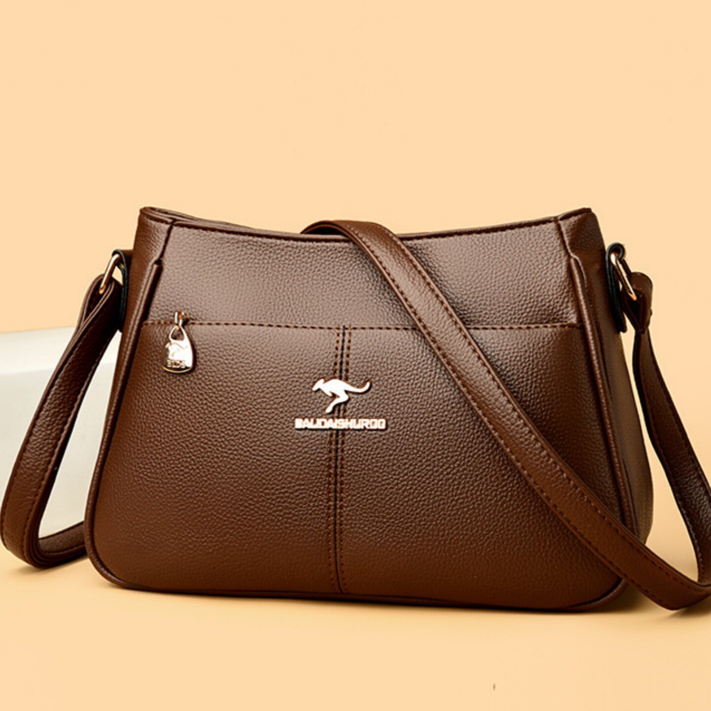 品牌真皮斜挎包包女新款冬大包单肩包妈妈包女大容量包包百搭牛皮