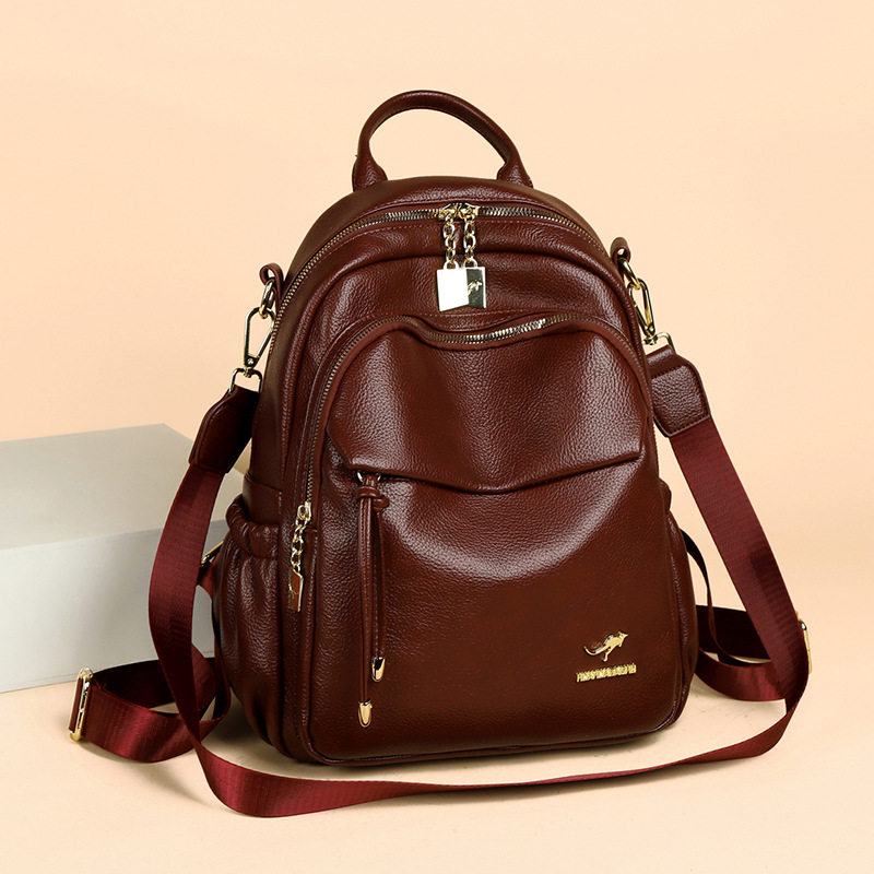 品牌双肩包女背包女2026新款双肩旅游轻便大容量旅行背包女士双肩