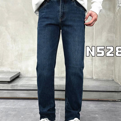 明顿正品专柜2025年秋冬新品N5280-02 商务精致青春流行牛仔男裤