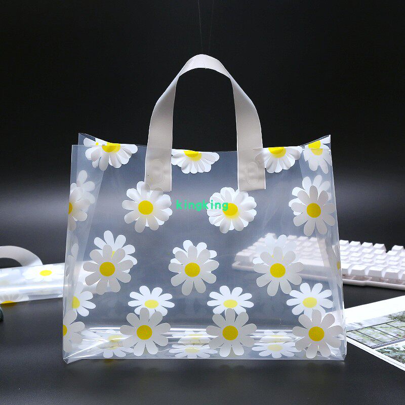 加厚透明袋童装女装服装店袋子定做塑料礼品购物手提袋定制装衣服
