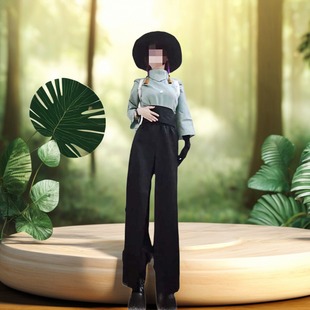 君悦sK.光遇预言季巫师古风长裤cosplay装武士裤定制全套