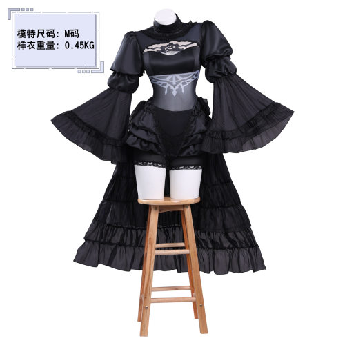尼尔机械纪元cos2B黑婚纱cos2B花嫁手办款二次元游戏cosplay