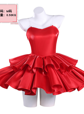 雾越未麻cos服未麻的部屋红色抹胸裙红裙cosplay二次元动漫女全套