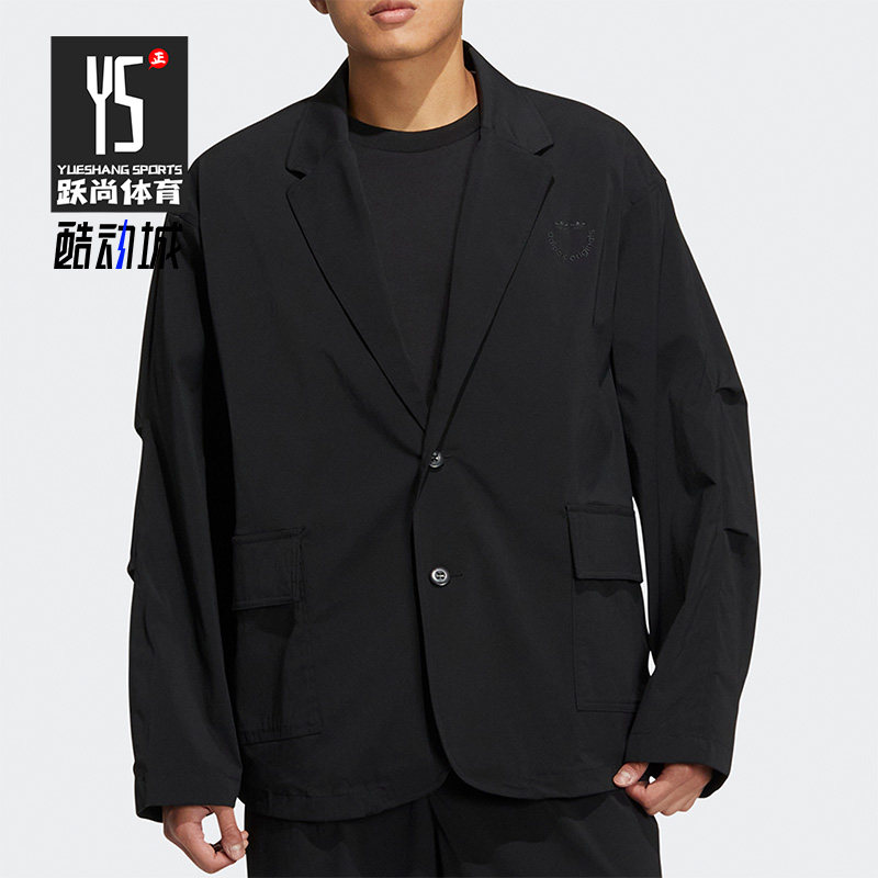 adidas/阿迪达斯春季三叶草speed blazer男子运动外套hu1244