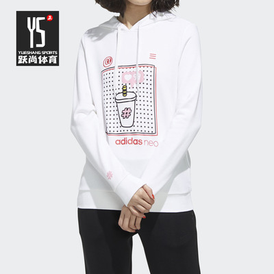 阿迪达斯女子休闲套头衫