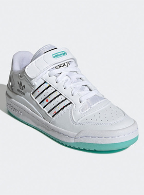 Adidas/阿迪达斯 正品三叶草大童时尚潮流轻便低帮运动鞋 H01440