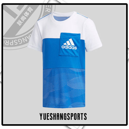 Adidas/阿迪达斯正品 男小童LB SS CLTEE3 clima短袖T恤DW4118
