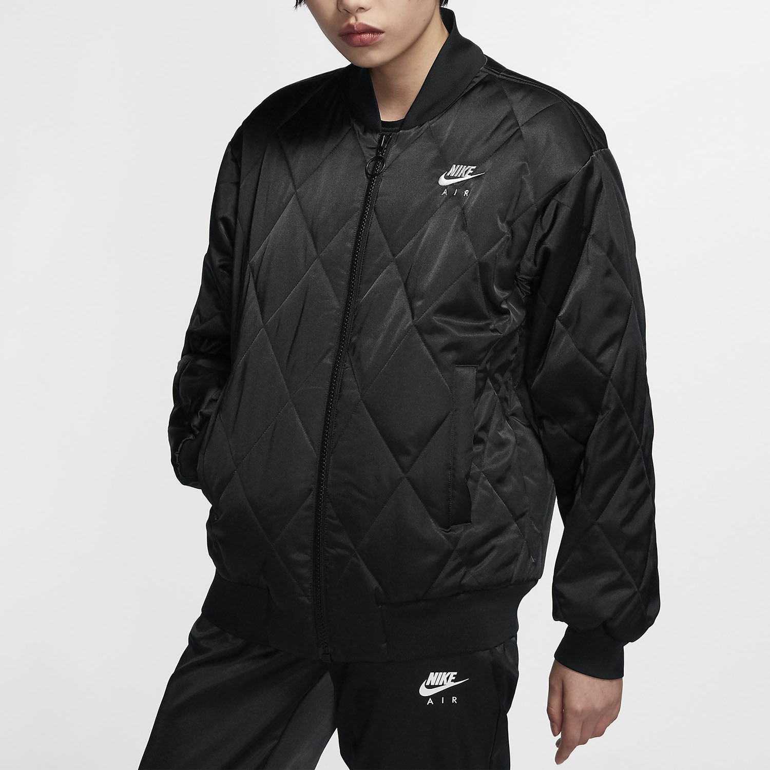 Nike/耐克正品 冬季新品女子休闲运动立领棉服夹克外套BV2878