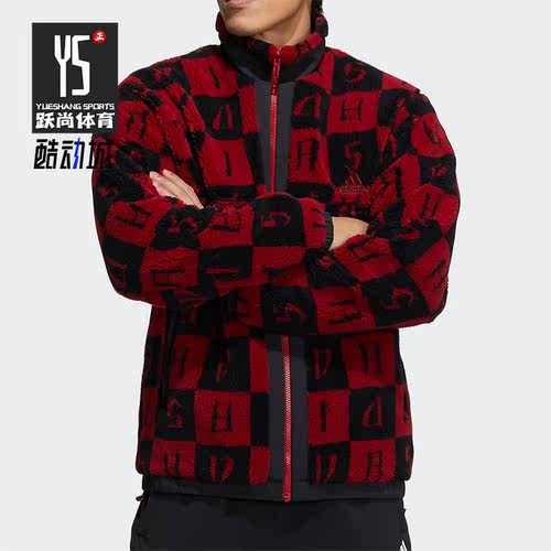 阿迪达斯男子双面穿摇粒绒外套