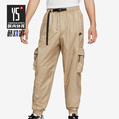 耐克男子工装多口袋刺绣运动长裤