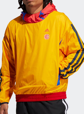 Adidas/阿迪达斯正品 新款男子夏季连帽透气运动卫衣 H16555