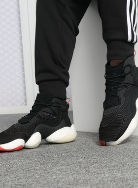 Adidas/阿迪达斯正品 Crazy BYW Boost 天足男子运动篮球鞋B37480