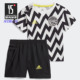 阿迪达斯正品 SET婴童训练短袖 夏 Adidas 运动套装 FM6393