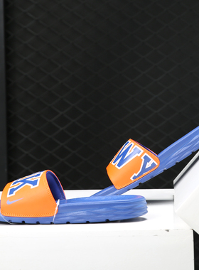 Nike/耐克正品 BENASSI SOLARSOFT  男子勇士湖人拖鞋917551