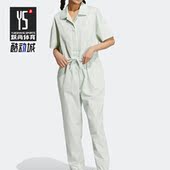 女运动休闲舒适抽绳收腰连体衣HM2042 NEO新款 Adidas 阿迪达斯正品