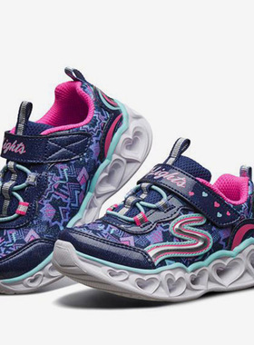 斯凯奇小童正品运动鞋断码特卖  20180N-NVMT  400080N-BKSR