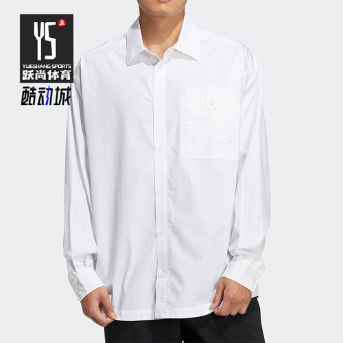 Adidas/阿迪达斯正品三叶草春季新款男女运动长袖衬衫HU1230