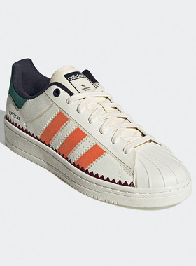 Adidas/阿迪达斯 正品休闲三叶草男女时尚潮流系带运动鞋 H05649