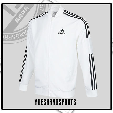 Adidas/阿迪达斯正品新款男子运动时尚休闲拉链夹克H14635