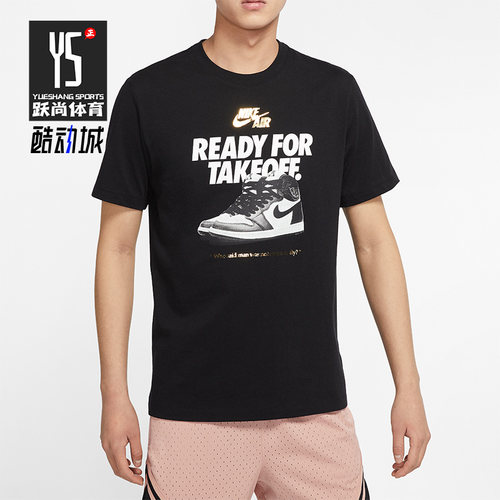 Nike/耐克正品JORDAN SNEAKER 男子印花运动短袖T恤 DV9719-010