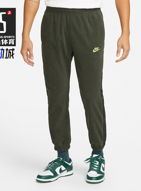 Nike/耐克正品休闲男子摇粒绒保暖防寒束脚长裤 DD4893-355