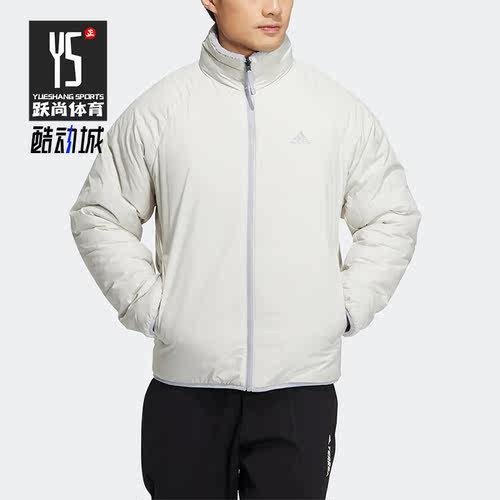 阿迪达斯双面穿男女同款夹棉外套