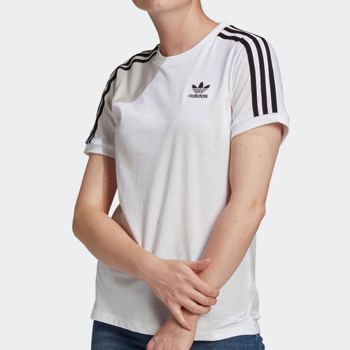 Adidas/阿迪达斯正品三叶草 夏季女子运动休闲短袖T恤 GN2913