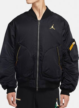 Nike/耐克正品JORDAN AJ12 男子篮球 MA-1 飞行夹克棉服 CZ1191