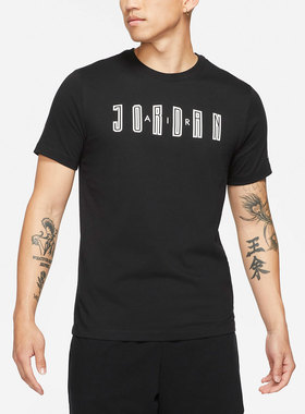 Nike/耐克正品JORDAN 年新款男子运动宽松短袖T恤DA9909-010
