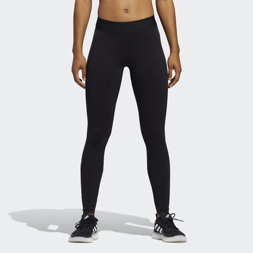 Adidas/阿迪达斯正品ASK 360 LONG T 女子训练运动紧身裤 FJ7138