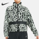 女子豹纹休闲夹克外套 Nike SHERPA SPORTSWEAR CU6592 耐克正品