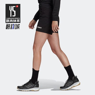 Adidas/阿迪达斯正品TERREX女子夏季新款户外运动休闲短裤H55921