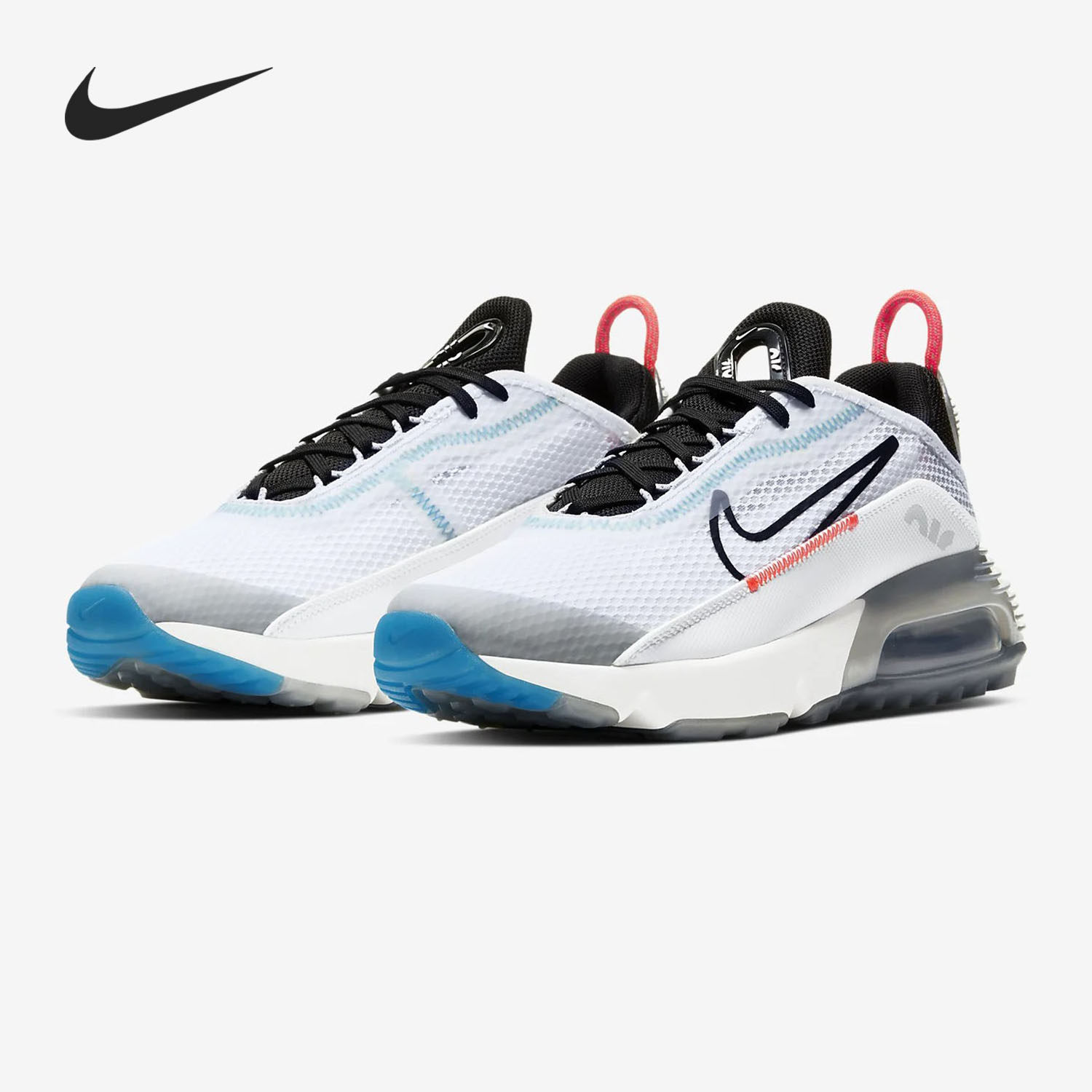 耐克低帮运动气垫大童跑步鞋正品