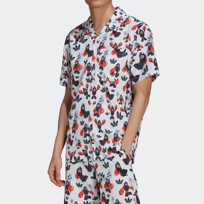 Adidas/阿迪达斯正品 夏季新款男子运动休闲短袖T恤HA4702