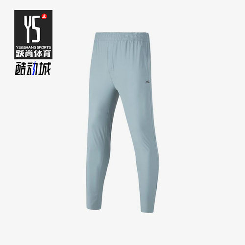 Skechers/斯凯奇正品春季新款男子运动休闲梭织长裤P223M065-01N9