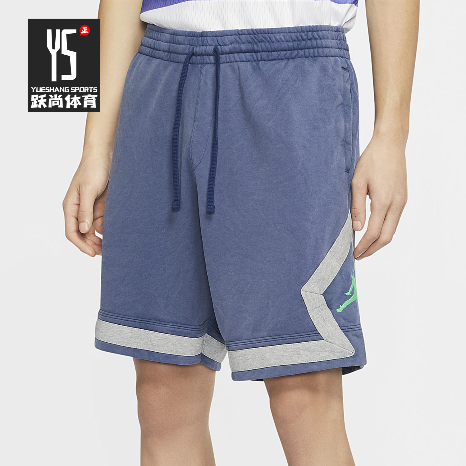 Nike/耐克正品JORDAN LEGACY AJ13 DIAMOND 男子运动短裤 CW0804