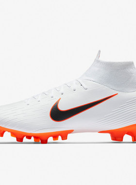 Nike/耐克正品刺客12次顶AG人造草短钉高帮男鞋足球鞋AH7367-107