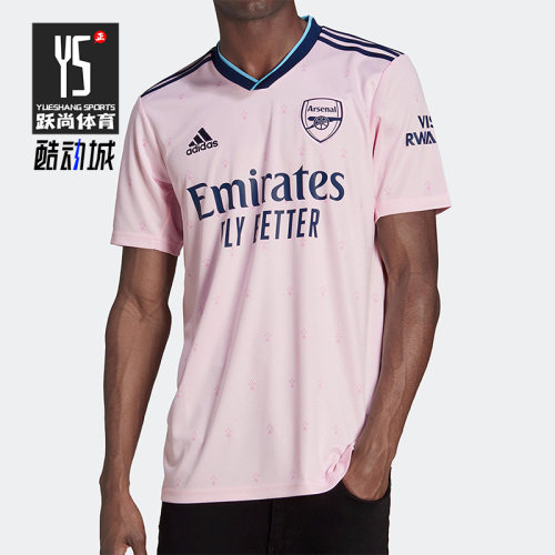 Adidas/阿迪达斯正品夏季阿森纳男子透气足球运动短袖球衣 HF0709